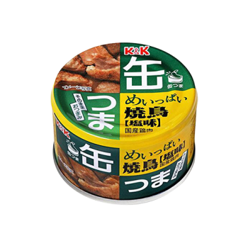 K&K 칸츠마 야키토리 소금맛 통조림 135g 3개묶음